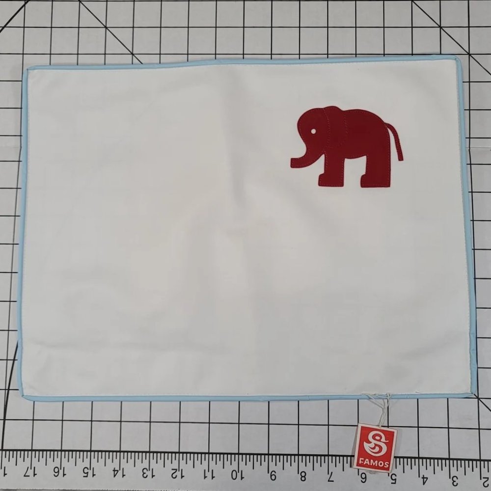 Vintage Child's Placemat from Berlin, Germany. Early‎ 1990s - Modern - Elephant